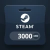 Steam Wallet CRC 3000 Gift Card CR