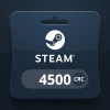 Steam Wallet CRC 4500 Gift Card CR