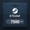 Steam Wallet CRC 7500 Gift Card CR