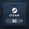 Steam Wallet NOK 80 Gift Card NO