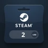 Steam Wallet USD 2 Gift Card KG