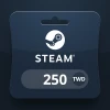 Steam Wallet TWD 250 Gift Card TW