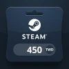 Steam Wallet TWD 450 Gift Card TW