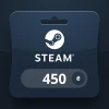 Steam Wallet UAH 450 Gift Card UA