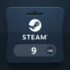 Steam Wallet USD 9 Gift Card HN