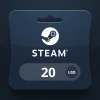 Steam Wallet USD 20 Gift Card GT