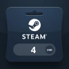 Steam Wallet USD 4 Gift Card AM