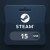 Steam Wallet USD 15 Gift Card BH