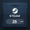 Steam Wallet USD 25 Gift Card BH