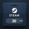 Steam Wallet USD 30 Gift Card BH