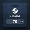 Steam Wallet ILS 70 Gift Card IL