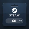 Steam Wallet USD 60 Gift Card BH