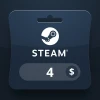 Steam Wallet USD 4 Gift Card EC