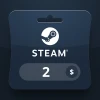 Steam Wallet USD 2 Gift Card TN