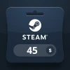Steam Wallet USD 45 Gift Card TN