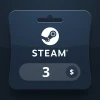 Steam Wallet USD 3 Gift Card PK