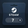 Steam Wallet USD 7 Gift Card PK