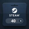 Steam Wallet USD 40 Gift Card PK