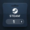  Steam Wallet USD 1 Gift Card NP