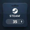 Steam Wallet USD 35 Gift Card LK
