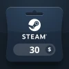 Steam Wallet USD 30 Gift Card MV
