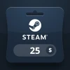 Steam Wallet USD 25 Gift Card MV
