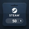 Steam Wallet USD 50 Gift Card BT