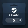 Steam Wallet USD 5 Gift Card MV