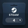 Steam Wallet USD 4 Gift Card MV