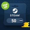 Steam UAH 50 Top Up UA