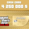 Grand Theft Auto Online - $4,250,000 The Whale Shark Cash Card US Xbox Series X|S CD Key