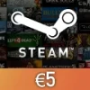 Steam Wallet Card €5 EU Activation Code