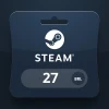 Steam Wallet BRL 27 Gift Card BR