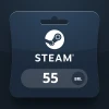 Steam Wallet BRL 55 Gift Card BR