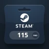 Steam Wallet TWD 115 Gift Card TW