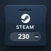 Steam Wallet TWD 230 Gift Card TW