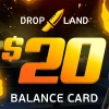 Dropland.net 20 USD Wallet Card Key