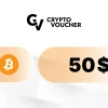 Crypto Voucher (BTC) USD 50 Gift Card