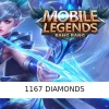Mobile Legends - 1167 Diamonds Key