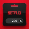 Netflix TRY 200 Gift Card TR