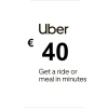 Uber €40 EU Gift Card