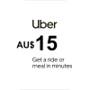 Uber AU$15 AU Gift Card