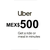 Uber MXN 500 Gift Card MX 