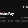 Astropay Card $40 US