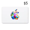 Apple $5 Gift Card US