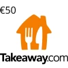Takeaway.com €50 Gift Card BE