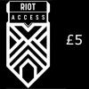 Riot Access £5 Code UK