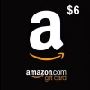 Amazon USD 6 Gift Card US