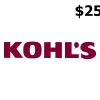 Kohls $25 Gift Card US