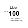 Uber PLN 100 Gift Card PL